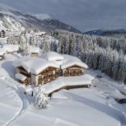 Winterpanorama des Berghotels "Der Königsleitner" / Zillertal Arena © Berghotel Der Königsleitner