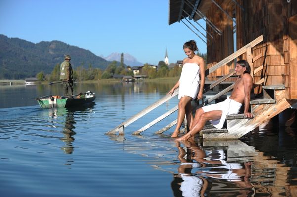 Sauna im SeeSpa © Seehotel Enzian